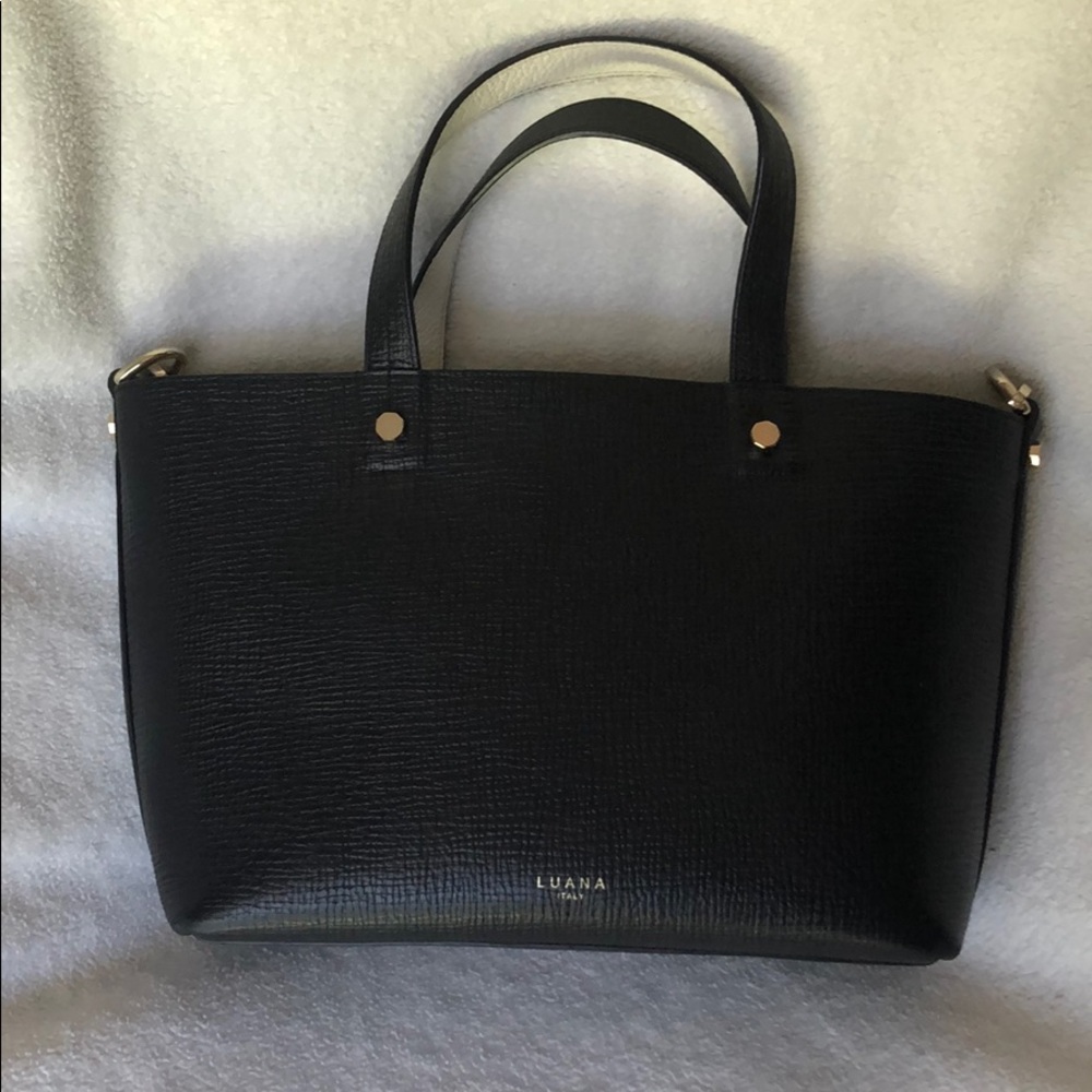 NWOT Luana Italy Carlyle Mini Reversable Handbag